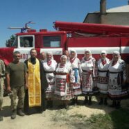 Парафіяльний священик с. Гута-Боровенська молитовно благословив відкриття підрозділу місцевої пожежної охорони