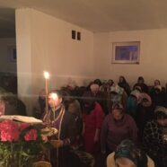 У тимчасовому храмі Святого пророка Іллі м. Каменя-Каширського було звершене читання останньої частини Великого покаянного канону